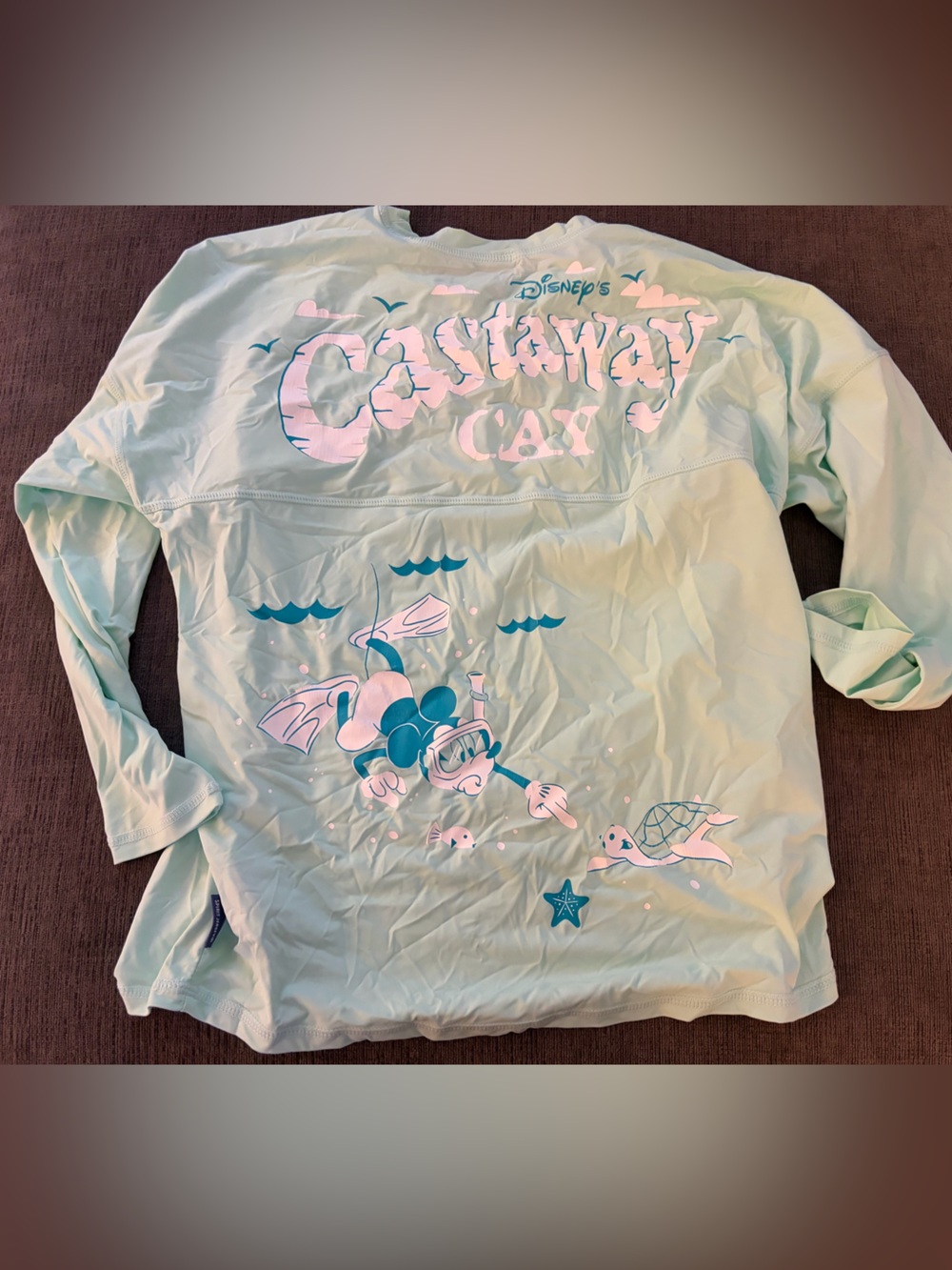 Disney Cruise Line Castaway cay Rash Guard - Picture 3 of 3